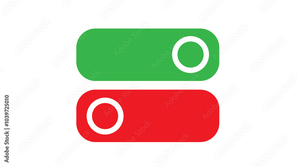 Fototapeta premium on off switch button icon