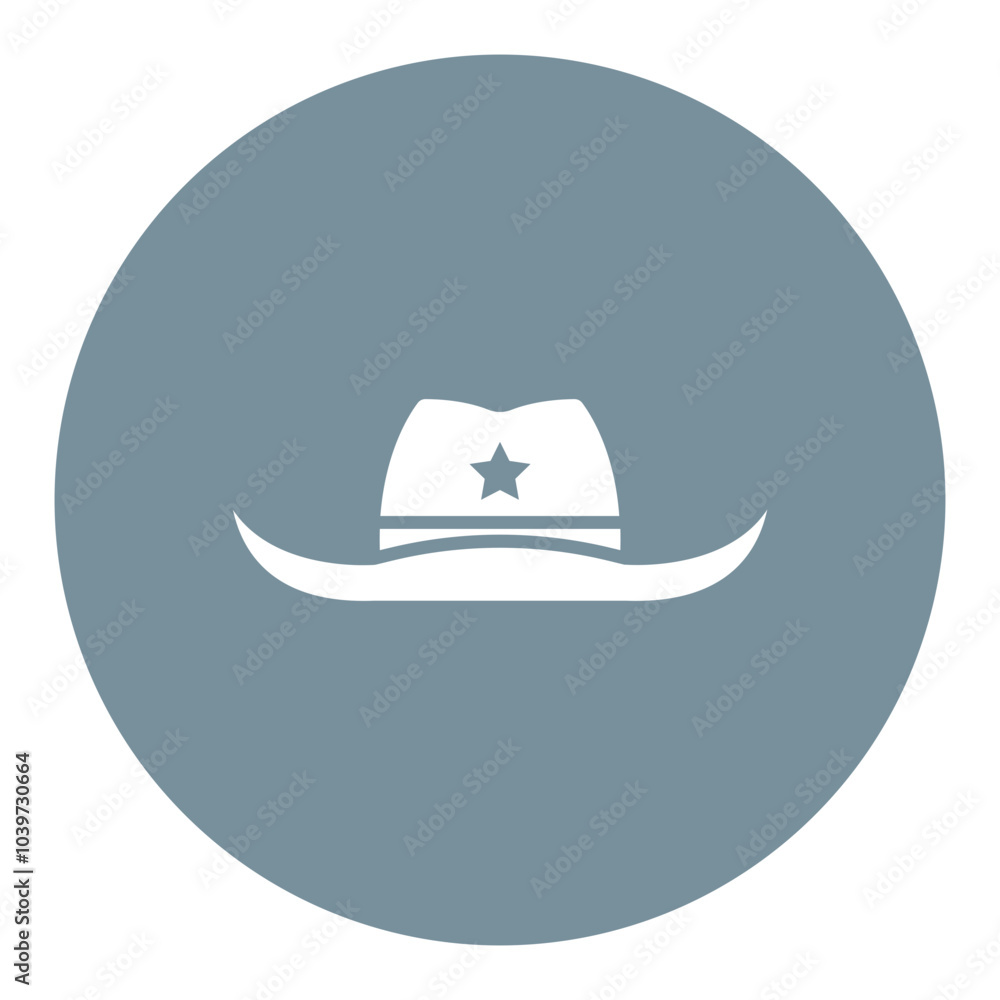Cowboy Hat Icon Cowboy Hat Icon