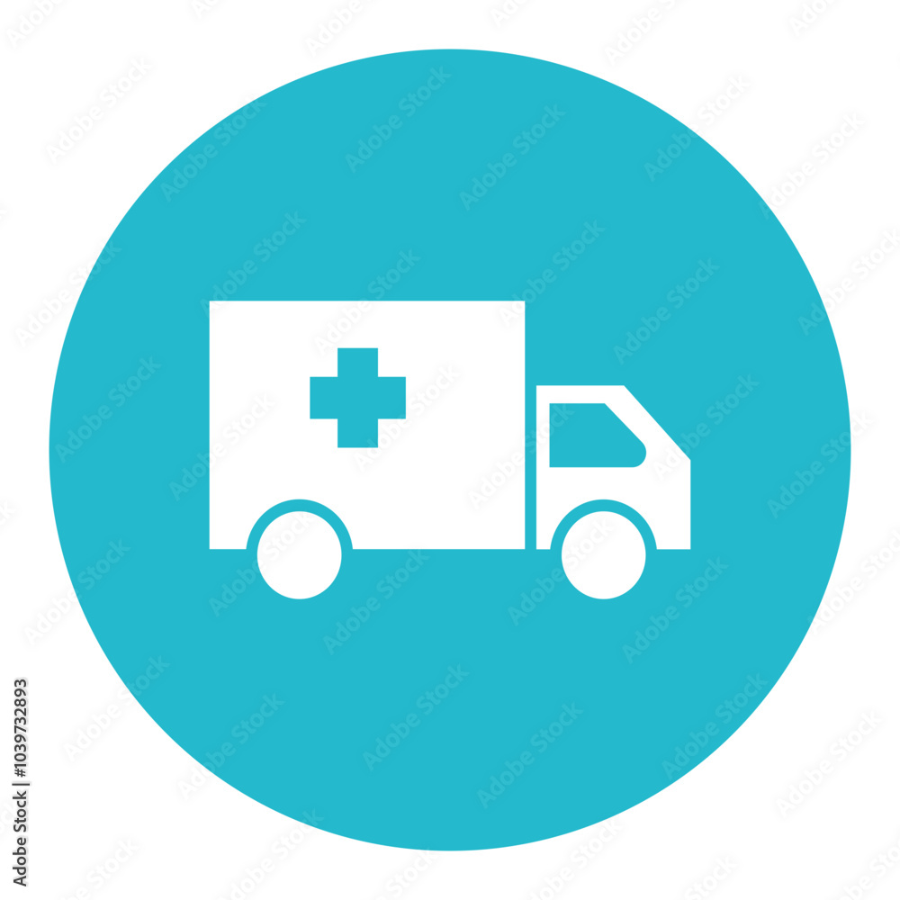 Obraz premium Ambulance Icon