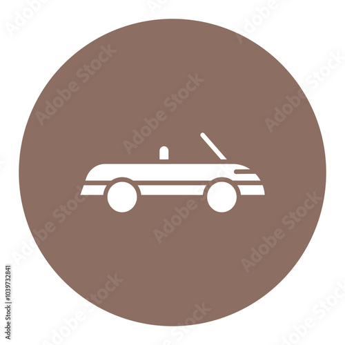 Convertible Car Icon