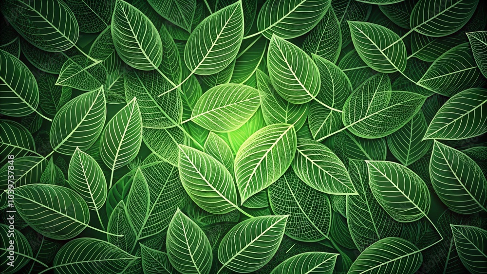 green leaves background green leaves background