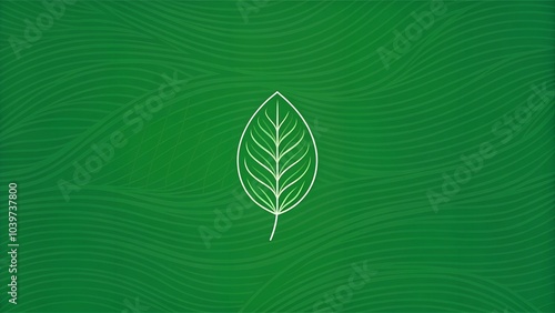 green leaf background