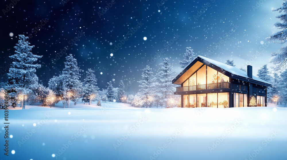 幻想的なクリスマスの装飾 幻想的なクリスマスの装飾