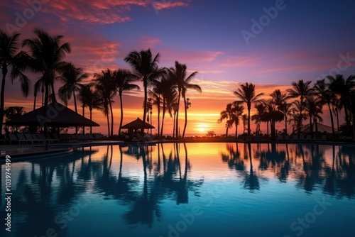 Resort tree sky landscape.