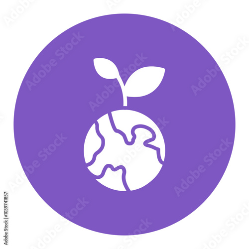 Green Planet Icon
