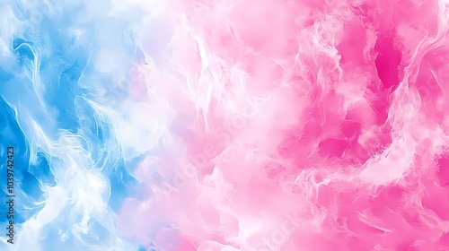 Abstract Pink and Blue Watercolor Background Texture