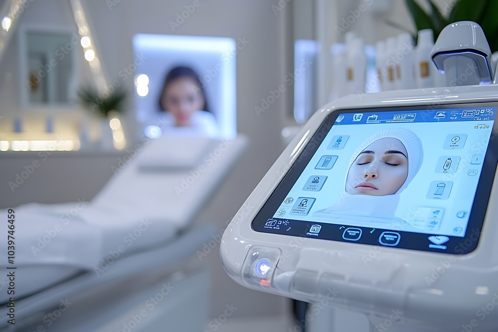 Smart dermatology clinic uses AI for early diagnosis and automated laser treatments. Smart dermatology clinic uses AI for early diagnosis and automated laser treatments.
