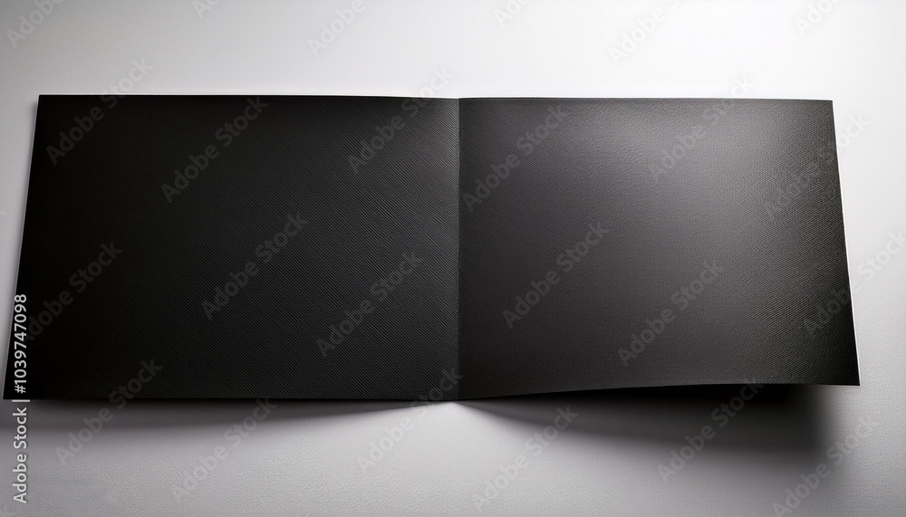 black paper on a white isolated background black paper on a white isolated background