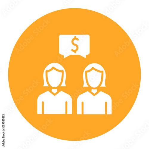 Budget Discussion Icon