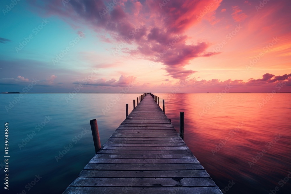 Dock background sea landscape outdoors. Dock background sea landscape outdoors.