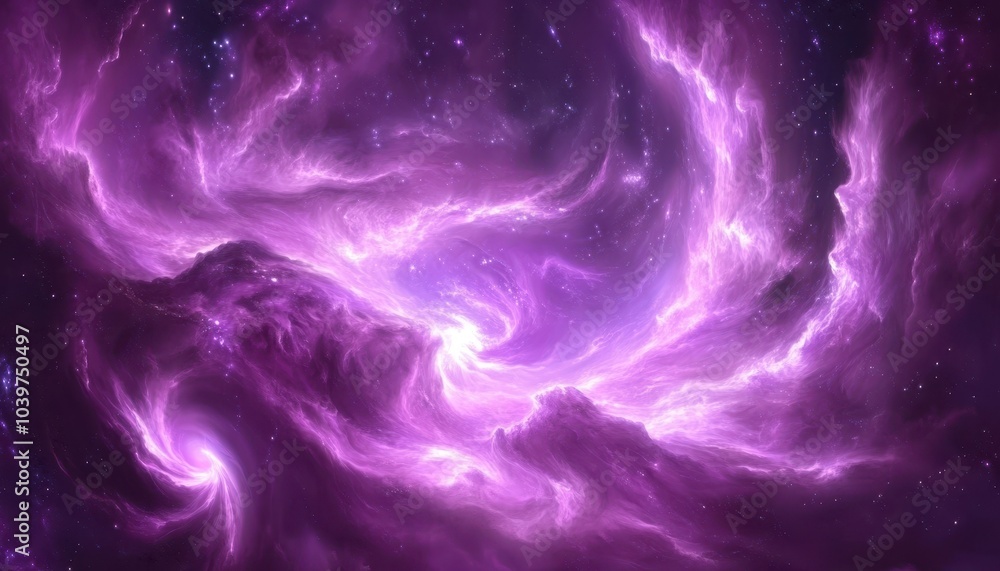 Abstract outer space endless nebula galaxy background Abstract outer space endless nebula galaxy background