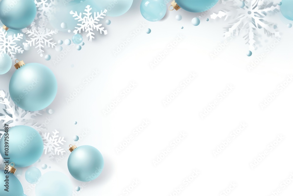 Light blue blank space snow backgrounds decoration. Light blue blank space snow backgrounds decoration.