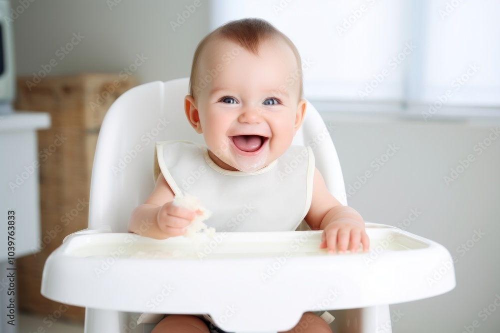 Baby furniture sitting eating. Baby furniture sitting eating.