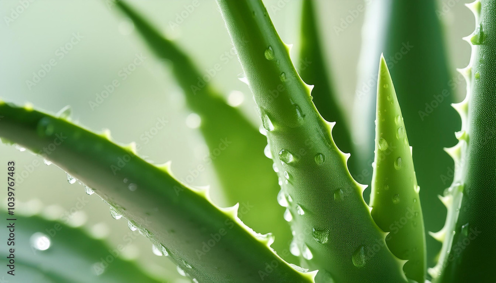 Close up of aloe vera on branch. aloe vera farming. Close up of aloe vera on branch. aloe vera farming.
