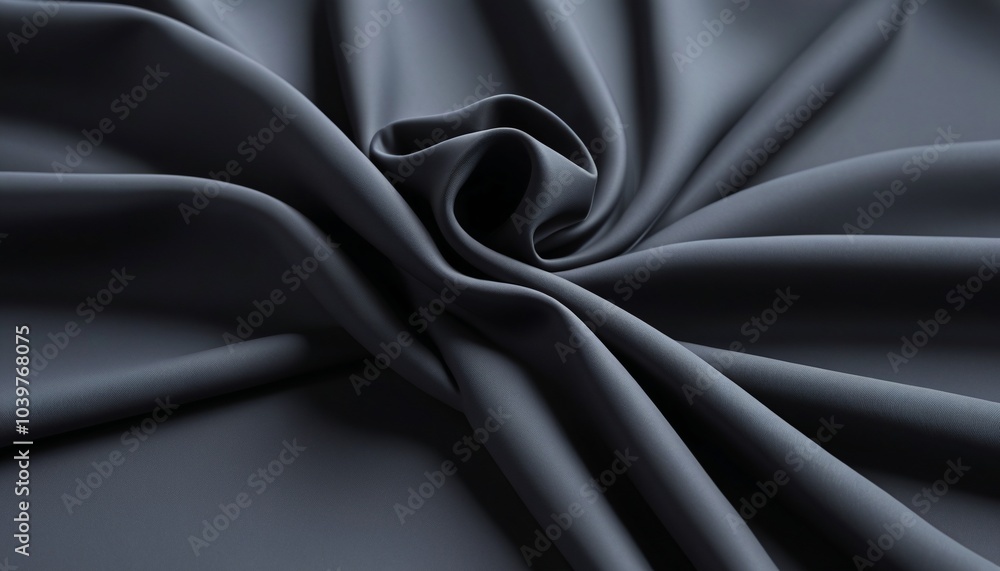 Fototapeta premium A flexible neoprene material displayed flat, showcasing its smooth surface and water-resistant properties, perfect for sportswear and accessories, Generative AI