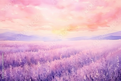 Lavender painting sky backgrounds.