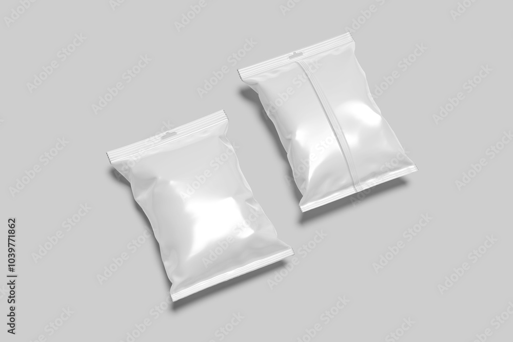 Snack Packaging Blank Mockup Snack Packaging Blank Mockup