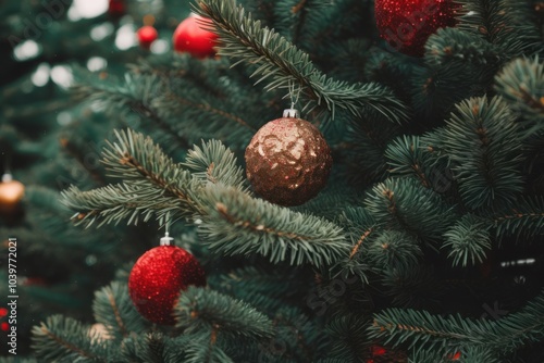 Wallpaper Mural Christmas tree christmas winter plant. Torontodigital.ca