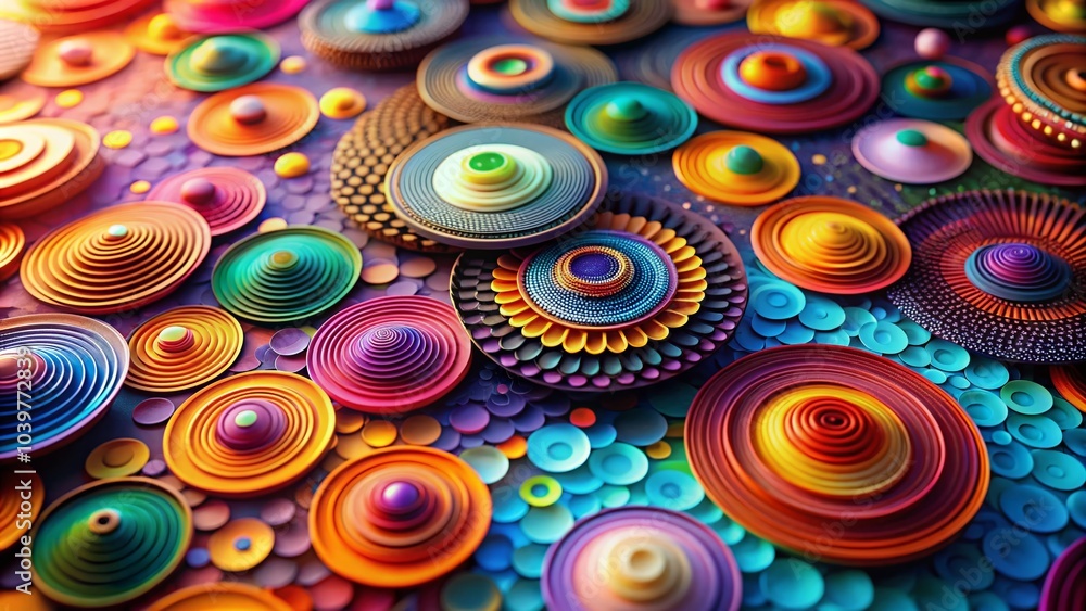 Abstract 3D Circles Background with Layered Paper Cut Design for Modern Decor and Graphic Design Projects Abstract 3D Circles Background with Layered Paper Cut Design for Modern Decor and Graphic Design Projects