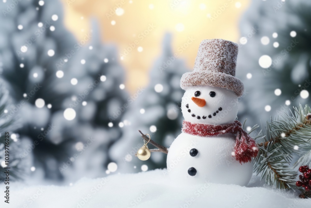 Snowman christmas outdoors winter. Snowman christmas outdoors winter.