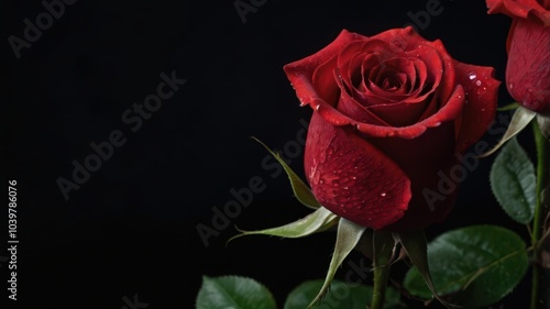 Rose, Pink, Water Droplets, Flower, Red, Background, Black, Shiny, Plants