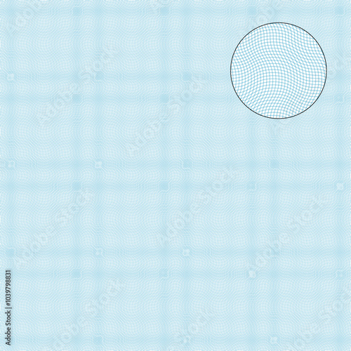 Protective vector guilloche background made of curved lines