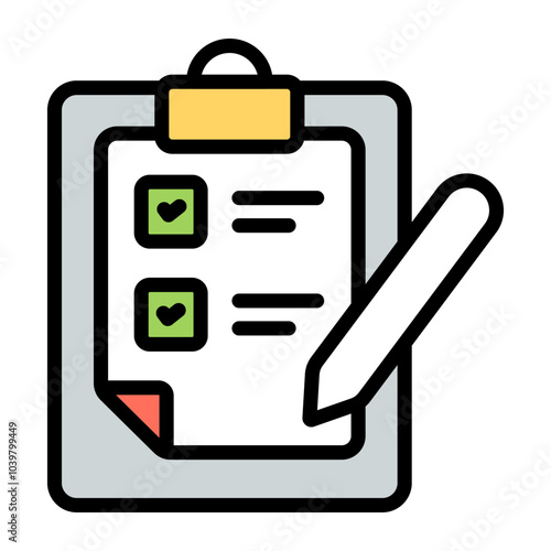 Premium download icon of checklist 

