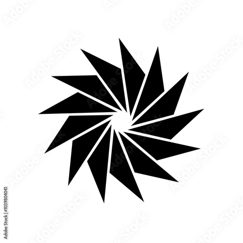Sunburst, Starburst icon in flat. vector for apps or web Retro wavy edge circle stickers, price promo tags, Empty vintage star burst callouts or sunburst Isolated on transparent background