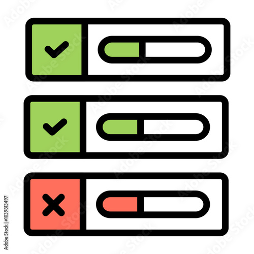 Perfect design icon of list 

