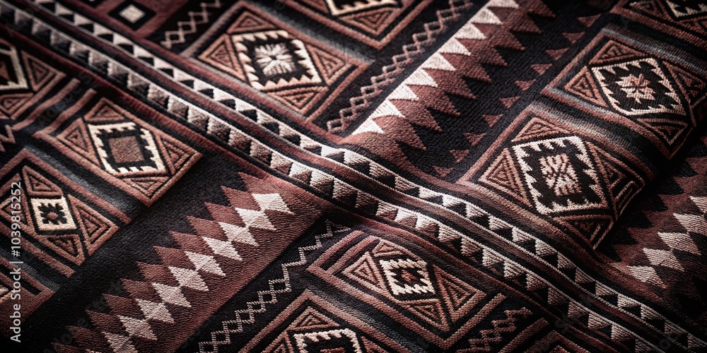 American Indian Tribal Pattern with Arrows for Fabric and Scrapbooking Projects American Indian Tribal Pattern with Arrows for Fabric and Scrapbooking Projects