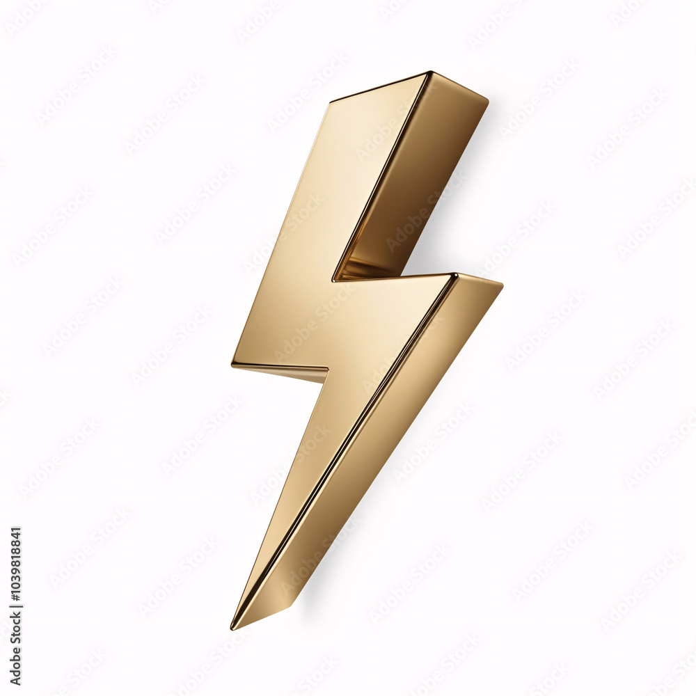 3d bolt symbol, lightning blot icon in 3d, Golden lightning bolt 3d model 3d bolt symbol, lightning blot icon in 3d, Golden lightning bolt 3d model