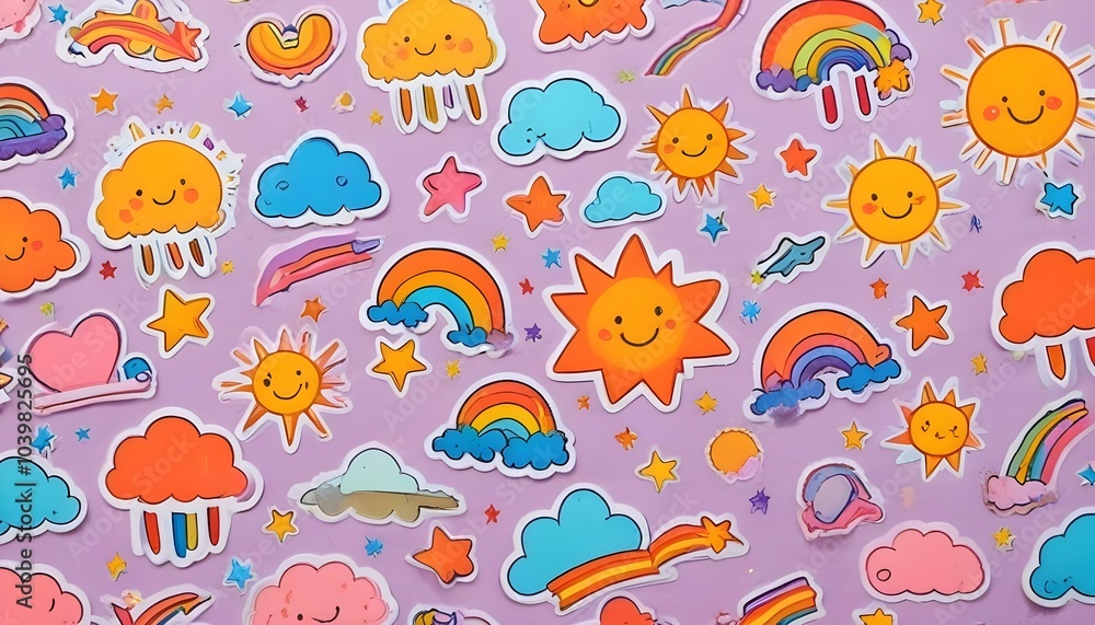 Hand drawn back to school pattern collection Hand drawn back to school pattern collection