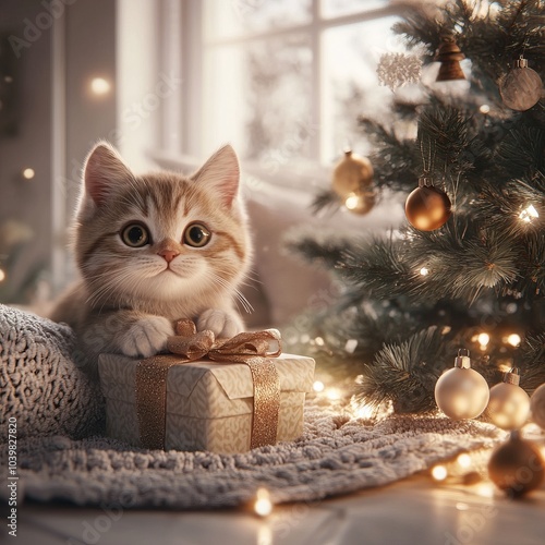 Christmas animal cute