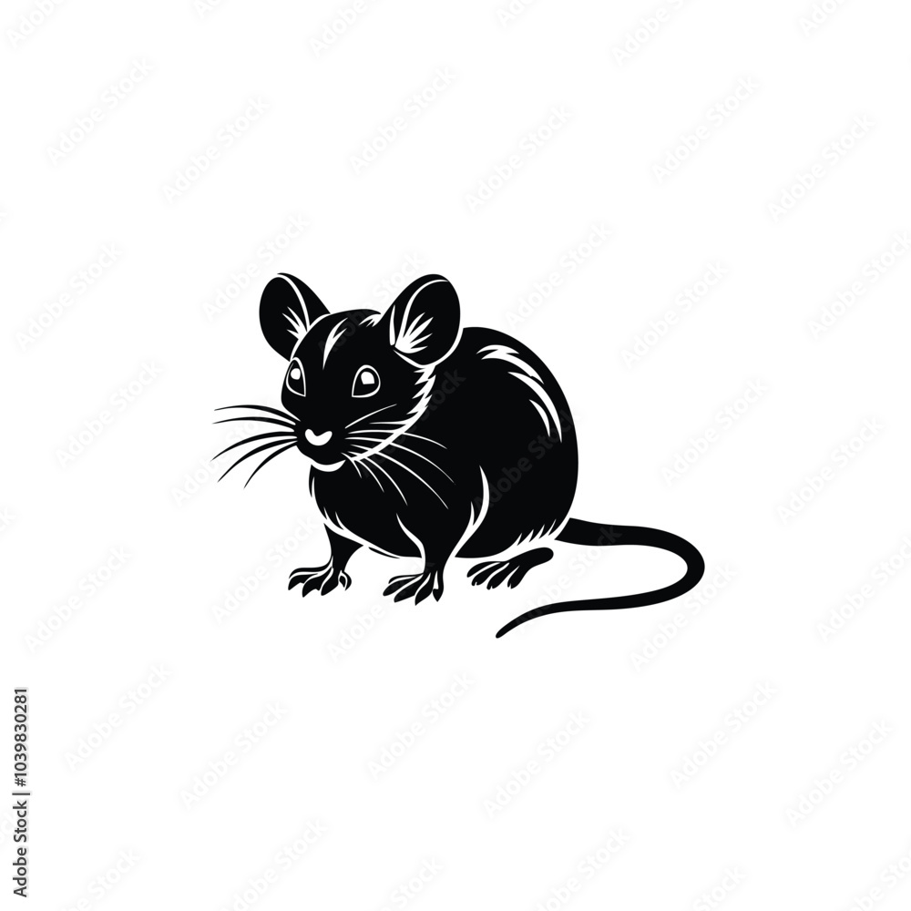 Rat mouse Icon Vector Silhouette Logo Design Symbol Rat mouse Icon Vector Silhouette Logo Design Symbol