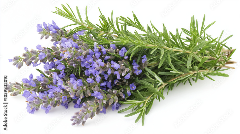 fresh rosemary on white, bunch of rosemary, herb, pieces of rosemary fresh rosemary on white, bunch of rosemary, herb, pieces of rosemary