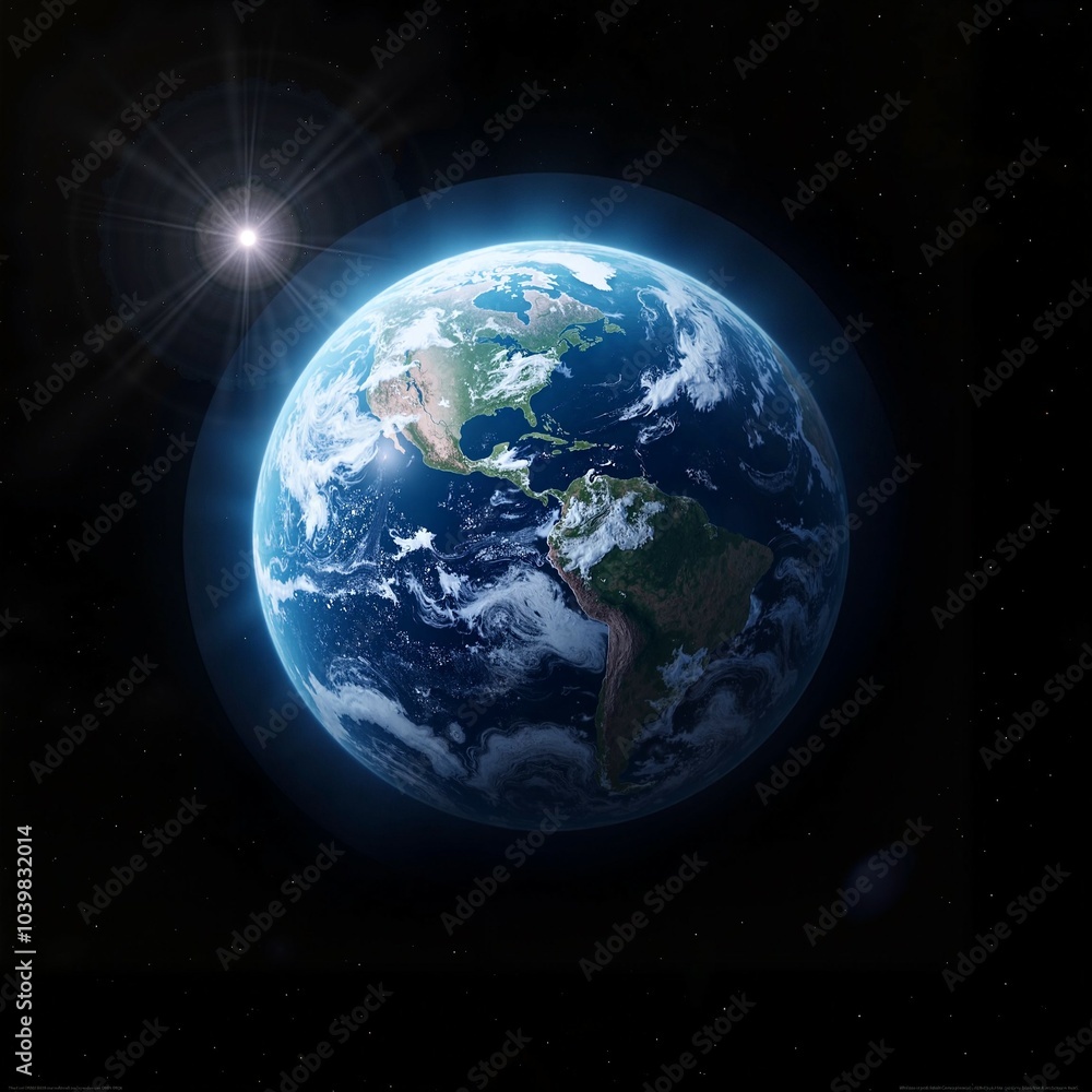 Obraz premium Planet Earth from space