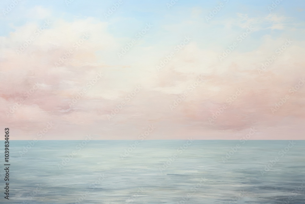 Obraz premium Ocean painting outdoors horizon.