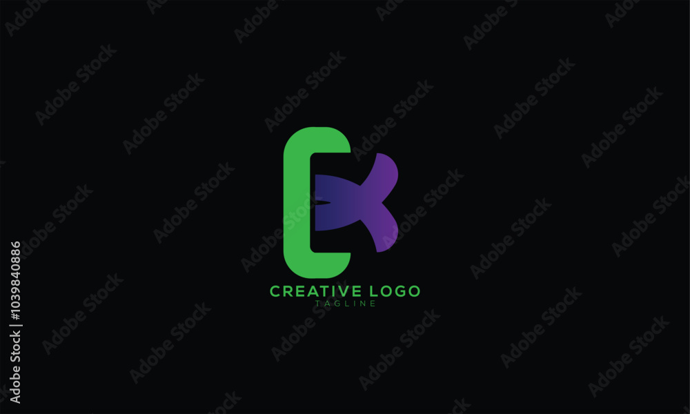 CK KC CX XC Abstract initial monogram letter alphabet logo design CK KC CX XC Abstract initial monogram letter alphabet logo design