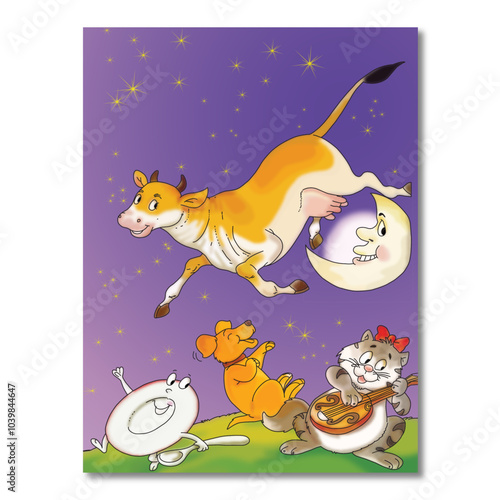 Nursery rhymes Hey, Diddle, diddle