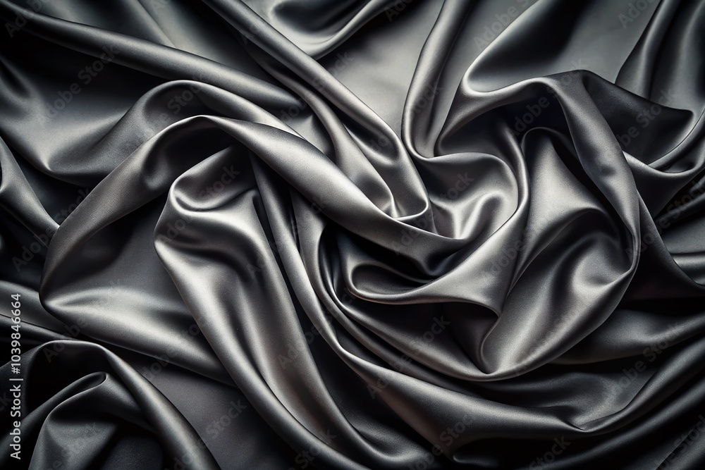 Black Silk Fabric Abstract Background for Elegant and Modern Design Projects Black Silk Fabric Abstract Background for Elegant and Modern Design Projects