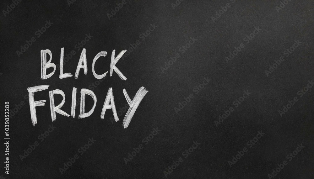 Obraz premium black friday