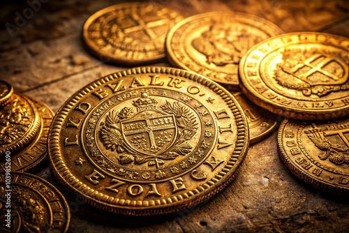 Brazil Old Gold Coins from Portuguese Colonies - Historical Currency Collection