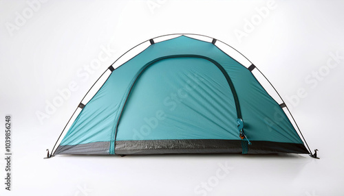 Escape to nature's embrace with this teal camping tent, perfect for your next outdoor adventure. Lightweight and easy to set up!