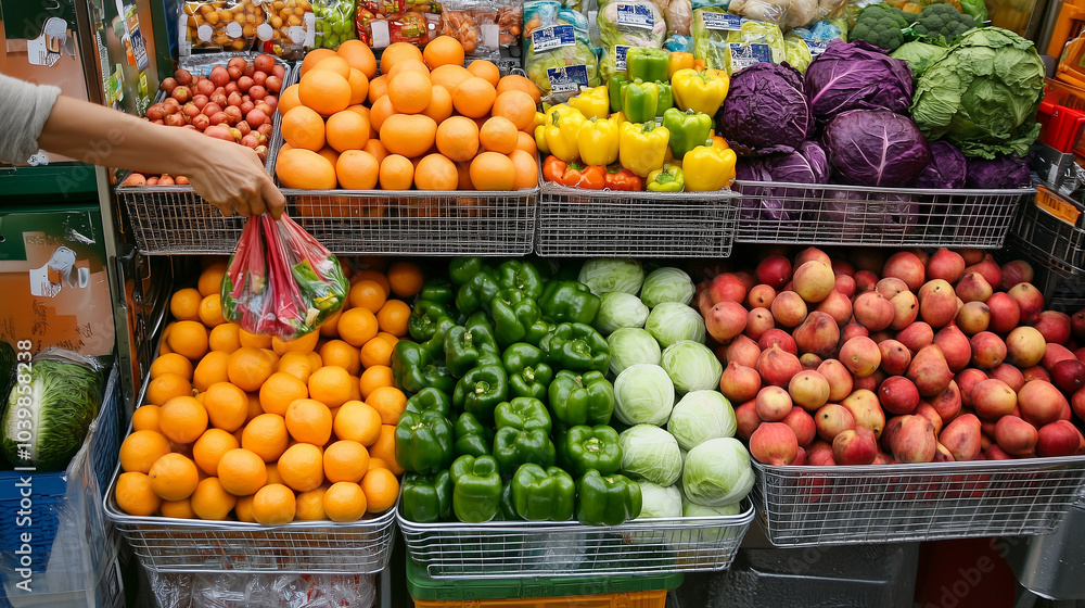A person is confronted with shockingly high grocery prices, highlighting the significant impact of inflation on daily expenses, as rising costs force consumers to make difficult financial decisions an A person is confronted with shockingly high grocery prices, highlighting the significant impact of inflation on daily expenses, as rising costs force consumers to make difficult financial decisions an
