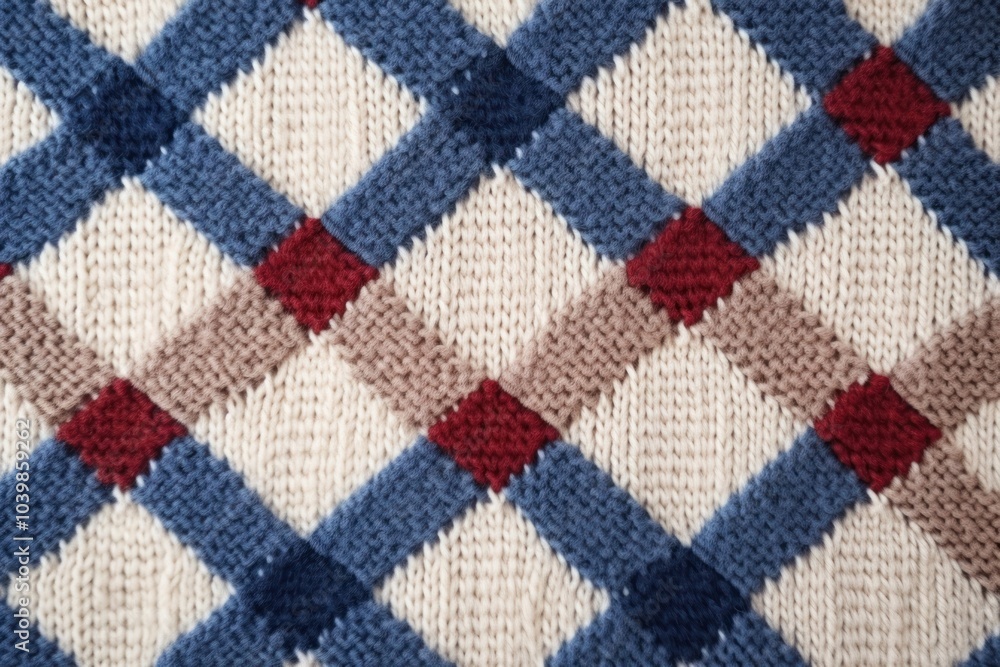 Checkered pattern knitted wool texture clothing knitwear. Checkered pattern knitted wool texture clothing knitwear.