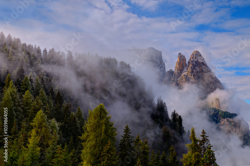 Alpe di Siusi, Seiser Alm, Sassolungo a Sassoplatto photo