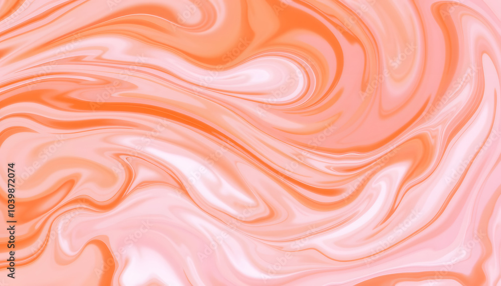 Orange and Pink swirls isolated with white highlights, png Orange and Pink swirls isolated with white highlights, png
