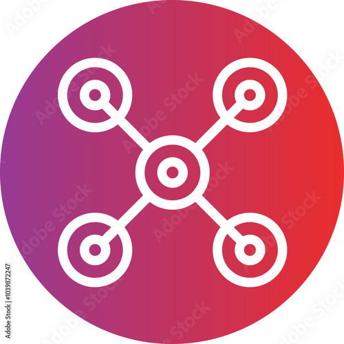 Flux Feed vector icon style