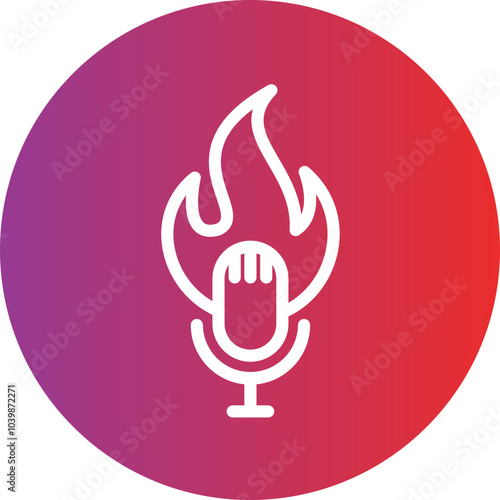 Insight Inferno vector icon style