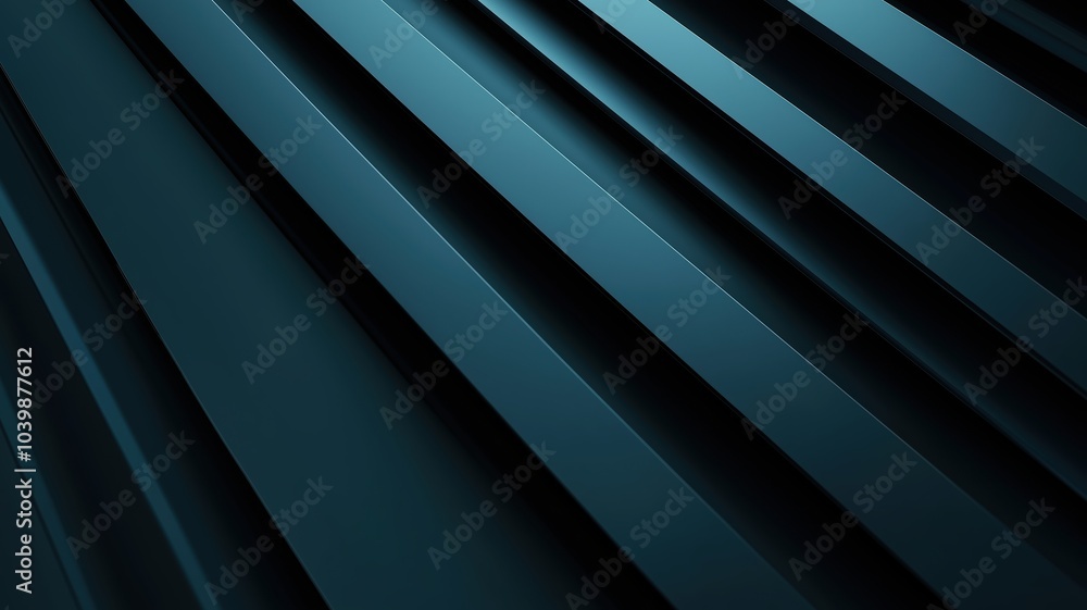 Fototapeta premium Modern Texture With Blue Diagonal Lines